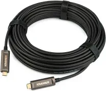 Kramer Electronics CLS-AOCU31/CC cable USB 15,2 m USB 3.2 Gen 2 (3.1 Gen 2) USB C Negro