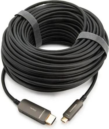 Kramer Electronics CLS-AOCU/CH-50 adaptador de cable de vídeo 15,2 m USB Tipo C HDMI tipo A (Estándar) Negro