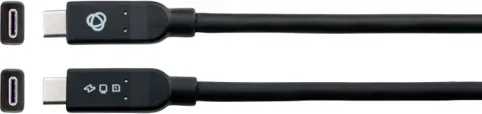 Kramer Electronics C-U32/MFF-15 cable USB USB 3.2 Gen 2 (3.1 Gen 2) 4,6 m USB C Negro