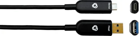 Kramer Cables & Connectors Connect - Cables Active Aoc USB 3.2 Gen 2 Lshf-50Ft-Model (Cls-Aocu32/AC-50) (80-00028227)
