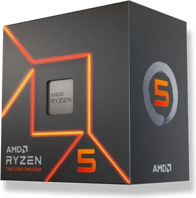 AMD Ryzen 5 7400 procesador 3,3 GHz 16 MB L3 Caja