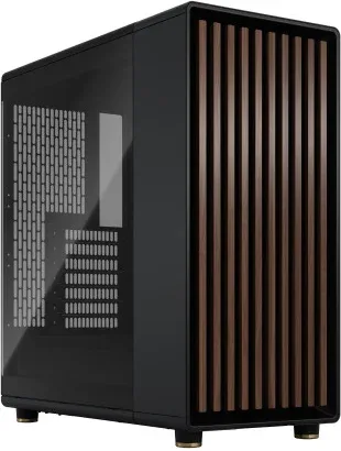 Fractal Caja North Negra Carbon Cristal Templado Dark Tint Fd-C-Nor1C-02