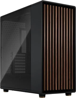 Fractal Design FD-C-NOR1X-02 carcasa de ordenador Midi Tower Negro, Carbón vegetal