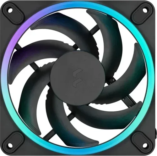 Fractal Ventilador Caja  Momentum 12 RGB Black Fd-F-Mr1-1201