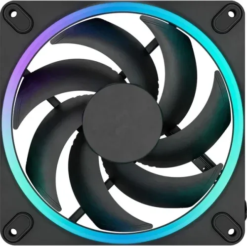 Fractal Ventilador Caja  Momentum 14 RGB 3-Pack Black Fd-F-M