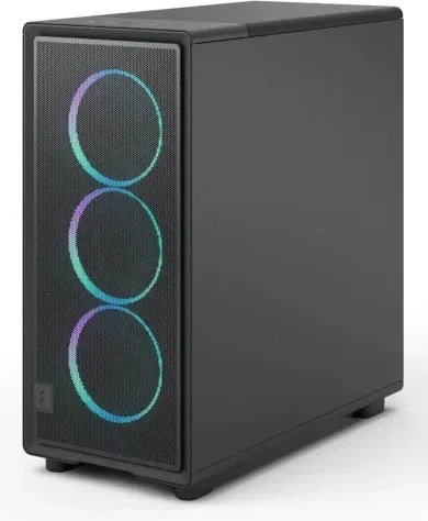 Fractal Caja Epoch Xl Black Tg RGB Light Tint Fd-C-Epo1X-04
