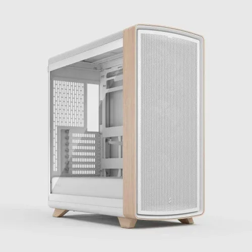 Fractal Design Summit Chalk White TG Clear Tint Midi Tower Blanco