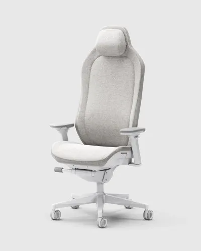 Fractal Design Refine 2 Fabric Light Silla para videojuegos de PC Asiento acolchado tapizado Gris