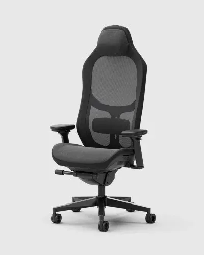 Fractal Design Refine 2 Hybrid Dark Silla para videojuegos de PC Asiento acolchado tapizado Negro