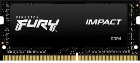 Memoria RAM Kingston FURY Impact 32GB/ DDR4/ 3200MHz/ 1.2V/ CL20/ SODIMM