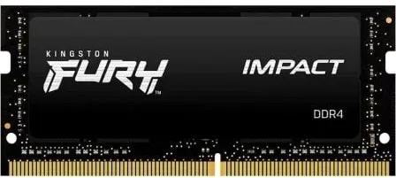 Memoria RAM Kingston FURY Impact 8GB/ DDR4/ 3200MHz/ 1.2V/ CL20/ SODIMM