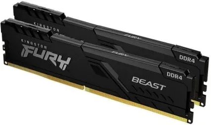 Memoria RAM Kingston FURY Beast 2 x 8GB/ DDR4/ 3200MHz/ 1.35V/ CL16/ DIMM