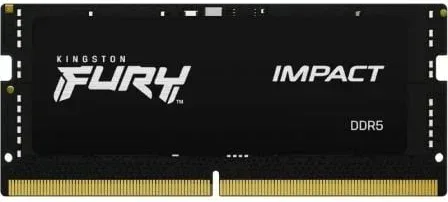 Memoria RAM Kingston FURY Impact 16GB/ DDR5/ 5600MHz/ 1.1V/ CL40/ SODIMM