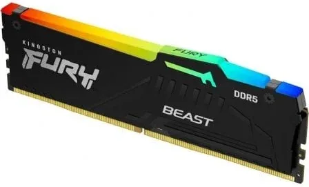 Memoria RAM Kingston FURY Beast RGB EXPO 32GB/ DDR5/ 6000MHz/ 1.35V/ CL30/ DIMM