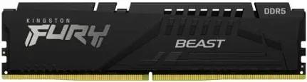 Memoria RAM Kingston FURY Beast 32GB/ DDR5/ 5200MHz/ 1.25V/ CL40/ DIMM