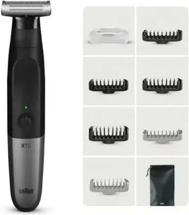 Afeitadora Braun Wet and Dry Serie X XT5200/ con Batería/ 6 Accesorios