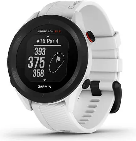 Reloj smartwatch garmin approach - reloj para golf - campos mundiales preinstalados - Bluetooth y resistente al agua - blanco