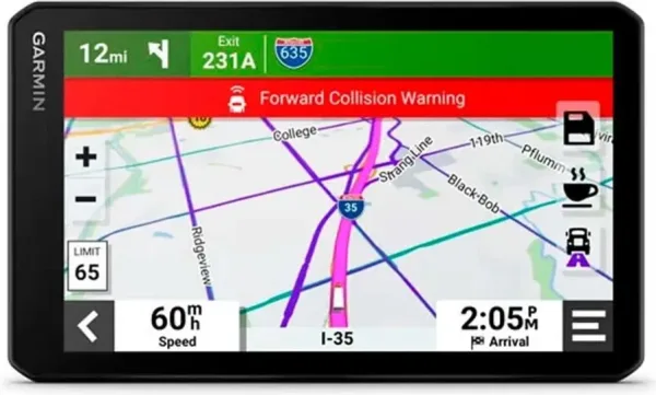 GPS garmin delzcam lgv710 7 pulgadas
