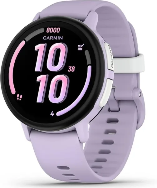 Garmin bounce 2 - smartwatch y monitor de actividad física para niños - apto para nadar - correa ajustable - hasta 2 días de duración de la batería - lila