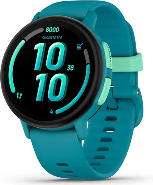 Garmin bounce 2 - smartwatch y monitor de actividad física para niños - apto para nadar - correa ajustable - hasta 2 días de duración de la batería - verde