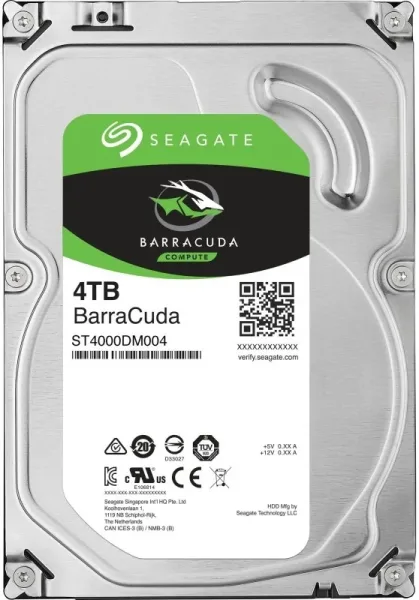 Seagate BarraCuda ST4000DM004 4TB 3.5" SATA3