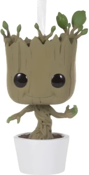 Adorno de navidad funko marvel groot figura de resina