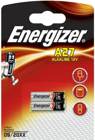 Blister 2 Pilas Especiales Modelo A27 Energizer 639333