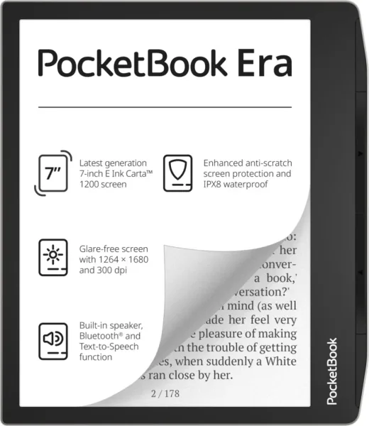 Ebook pocketbook era 7 pulgadas 16gb plata stardust