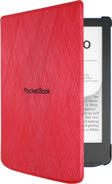 Pocketbook funda shell series verse + verse pro - rojo