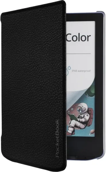 Pocketbook funda transparente shell cover black ww version color negro