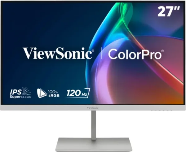 Monitor Viewsonic Vp2766-2K-W 27" QHD 120Hz IPS Hdr10 Altura Ajustable