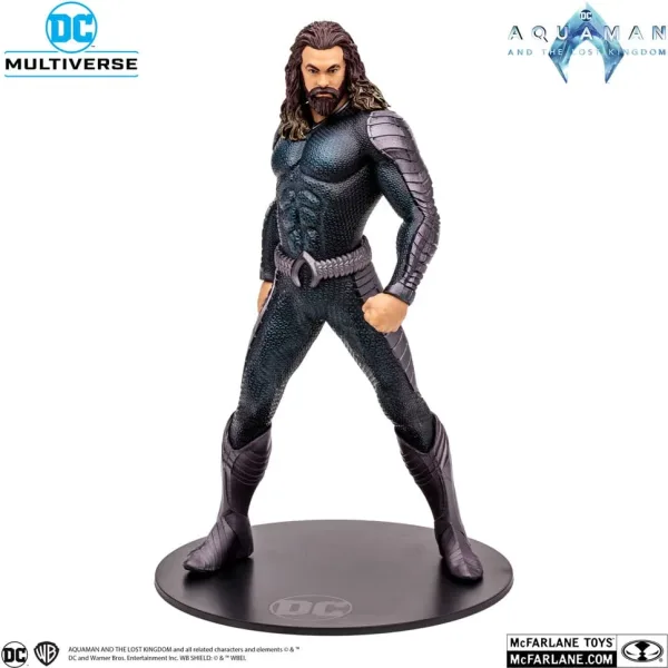 Figura mcfalrne toys DC aquaman 2 movie 12in -  aquaman stealth suit 30 cm