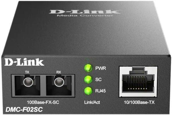D-Link DMC-F02SC Conversor Medios SC MM 2Km