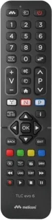 Mando Universal TLC Evo 6 pata TV/ Compatibilidad Segun Especificaicones