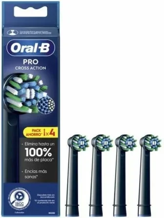 Cabezal de Recambio para cepillo Oral-B Pro Cross Action/ Pack 4 uds