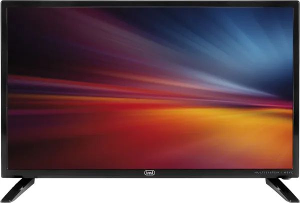 Tv Trevi 24" Ltv 2401 Sa2 Hevc Multisystem LED 110-240V & Adapt Coche 12V
