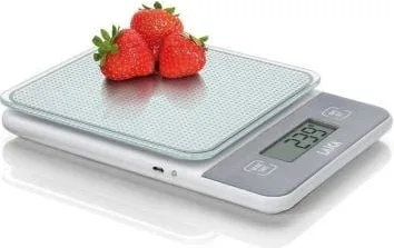 Báscula de Cocina Electrónica Laica KS1320/ hasta 5kg/ Plata
