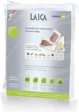 Bolsa para envasar al vacío Laica VT3500/ 28 x 36cm/ 50 bolsas