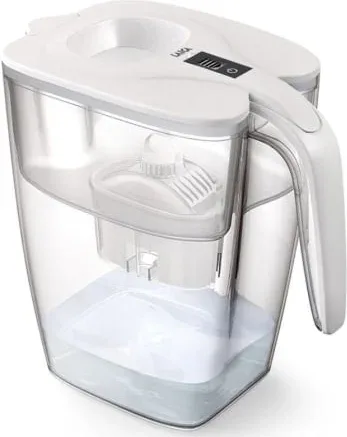 Pack Jarra Filtrante Laica Big Milano/ 3.7L/ Blanca/ Jarra + 1 Filtro BI-FLUX