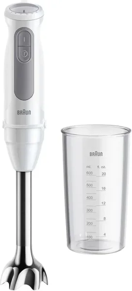Batidora de Mano Braun Mq50001M Multiquick 5 1000W 21 Vel. Acero