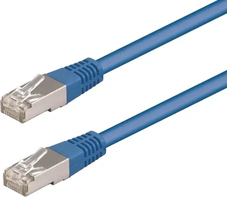 WP WPC-PAT-5F005B cable de red Azul 0,5 m Cat5e F/UTP (FTP)