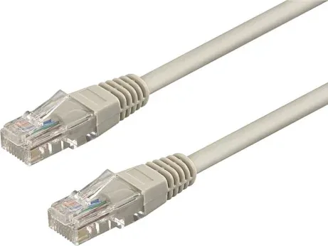 WP WPC-PAT-6U010 cable de red 1 m Cat6 U/UTP (UTP) Gris