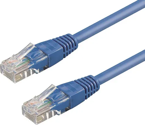 WP WPC-PAT-6U005B cable de red Azul 0,5 m Cat6 U/UTP (UTP)