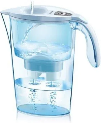 Jarra Filtrante Laica Stream Line/ Capacidad 2.3L/ Blanca