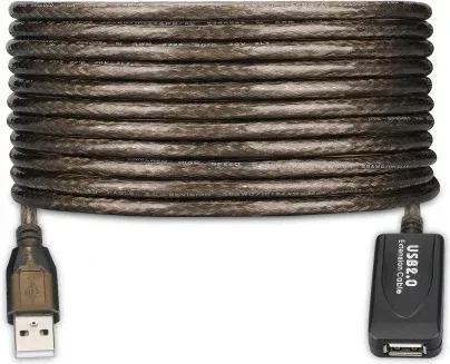 Ewent EW1024 cable USB USB 2.0 25 m USB A Negro