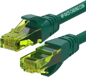 WP WPC-PAT-6AU002G cable de red Verde 0,2 m Cat6a U/UTP (UTP)