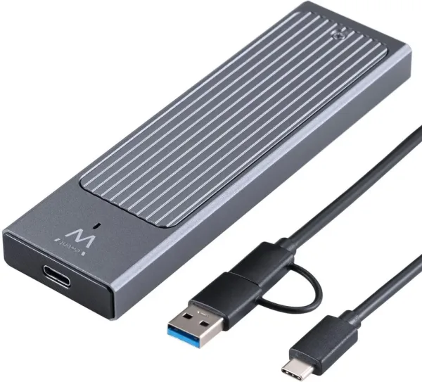 Caja disco duro ewent ew7022 M.2 USB tipo c gris