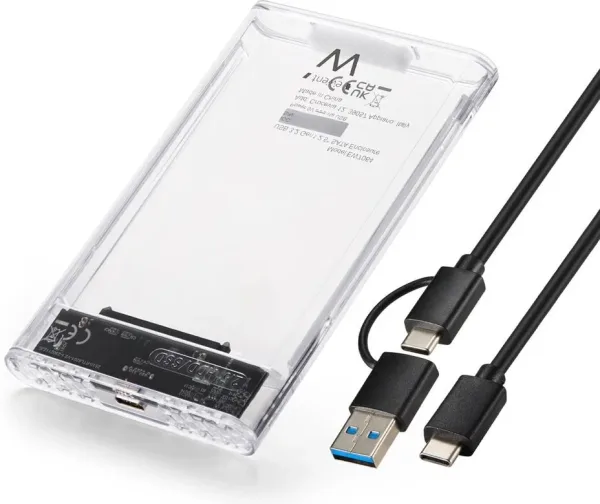 Carcasa ewent ew7064 para SSD 2.5 pulgadas -  USB tipo c