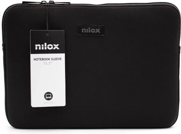 Funda portatil nilox 13.3 pulgadas negro