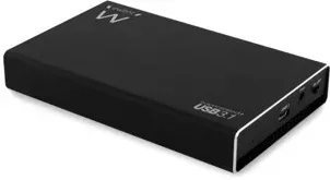 Carcasa ewent para disco duro 2.5 pulgadas USB 3.1 inclue cable tipo c - c y c - a